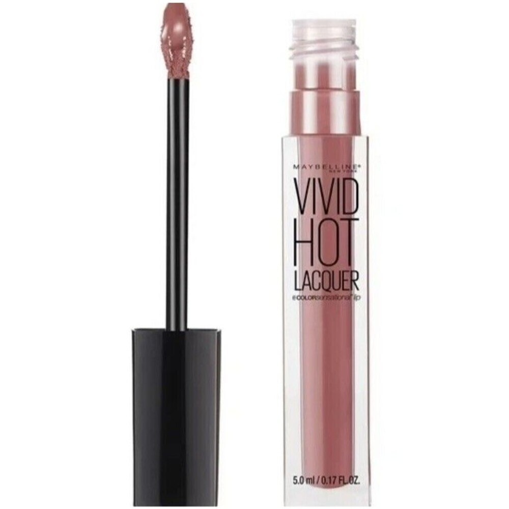 Maybelline Color Sensational Vivid Hot Lacquer Lip Gloss # 66 Too CuTe
